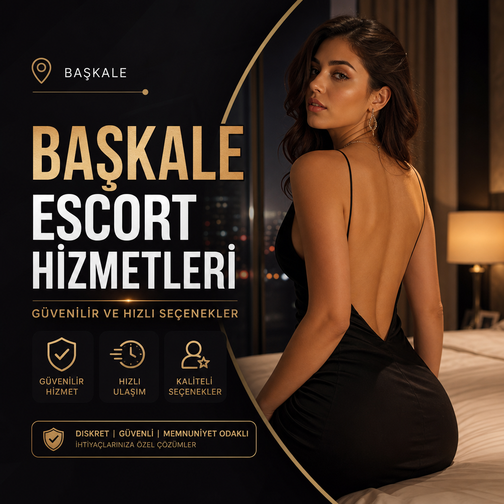 Başkale escort hizmetleri için güvenilir, hızlı ve kaliteli seçenekleri vurgulayan tanıtım görseli