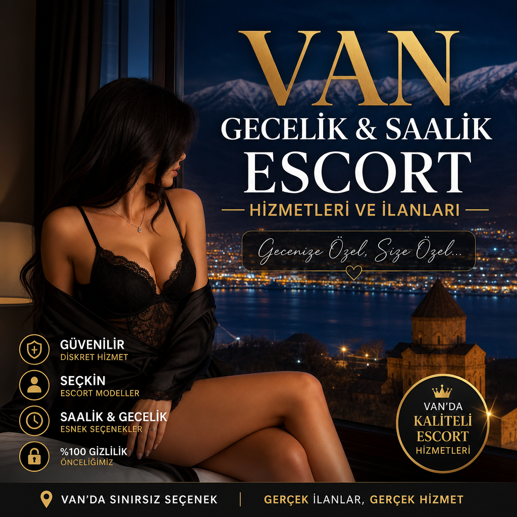 Van’da güvenilir ve seçkin gecelik, saatlik escort hizmetleri ilanlarını temsil eden tanıtım görseli