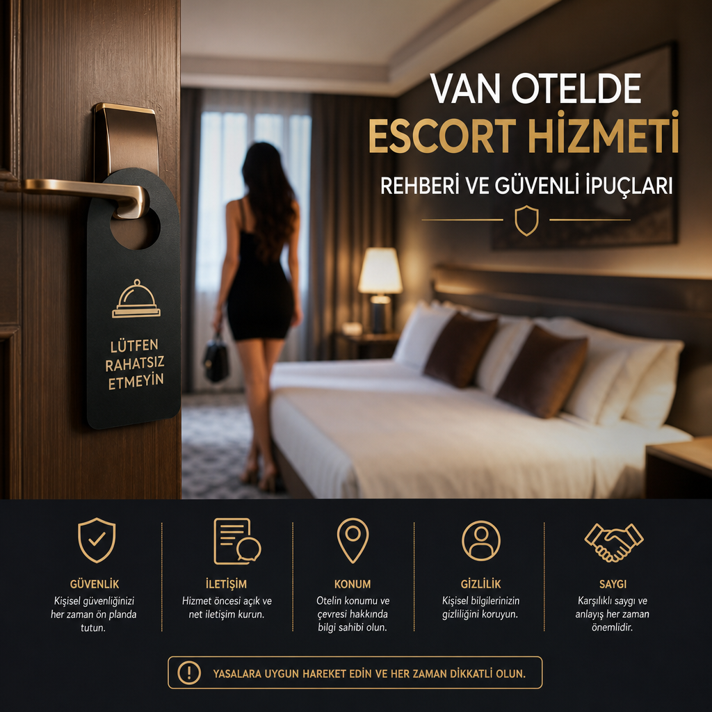 Van Otelde Escort 7 Güçlü, Pozitif ve Güvenli Rehber Van Otelde Escort - Otelde güvenli konaklama rehberi ve güvenli ipuçlarını simgeleyen konforlu otel odası görseli