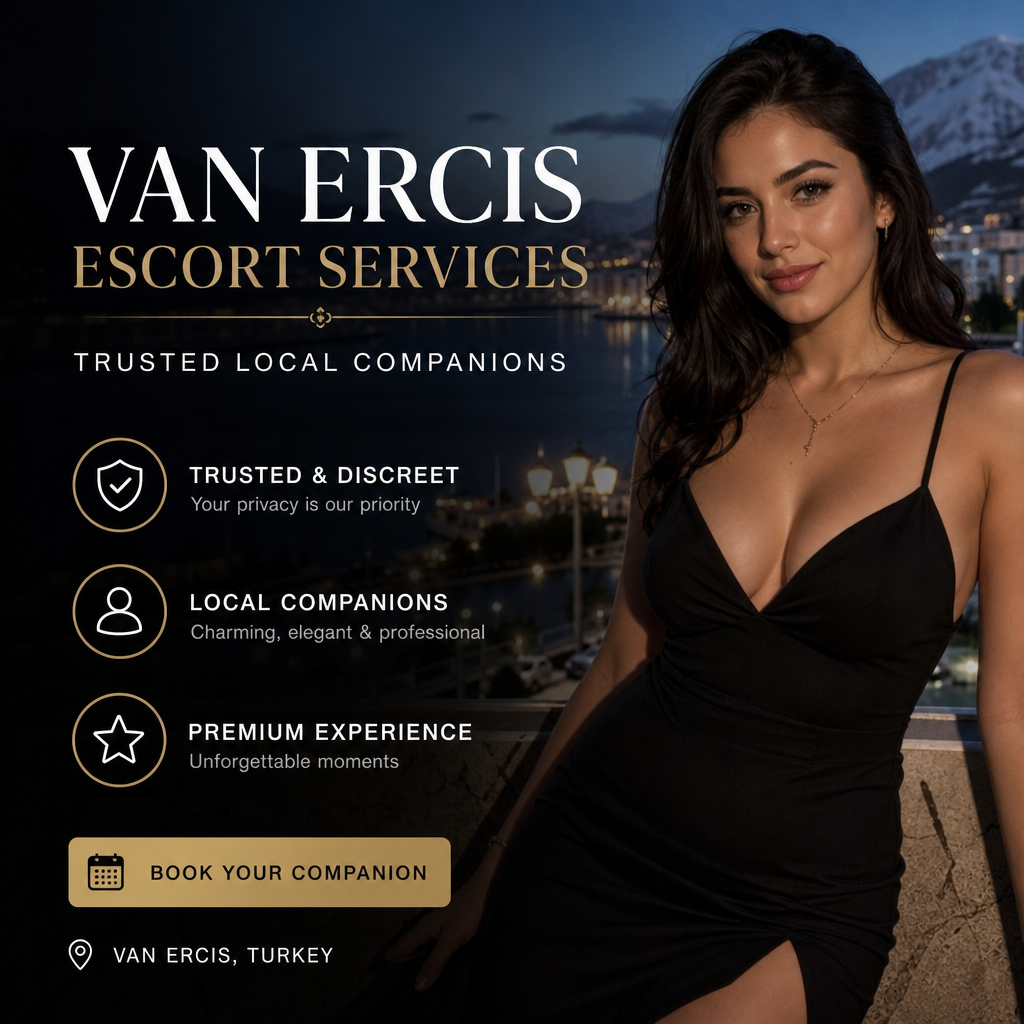 Illustration for Ercis Escort Services in Van Ercis, Turkey, promoting trusted, discreet local companions