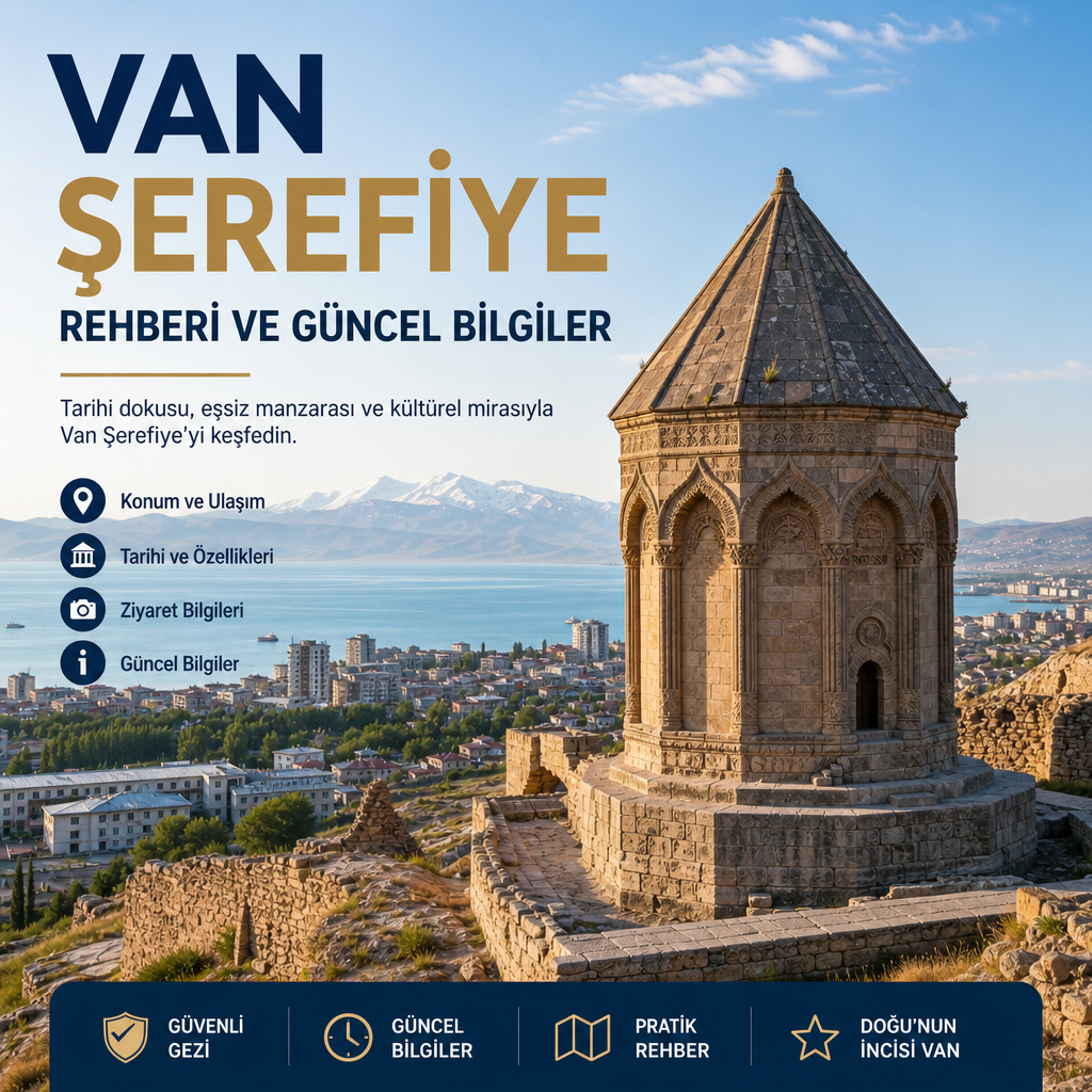 Van Escort Şerefiye - Van Şerefiye Kulesi ve şehir manzarası, kültürel miras bilgi rehberi görseli