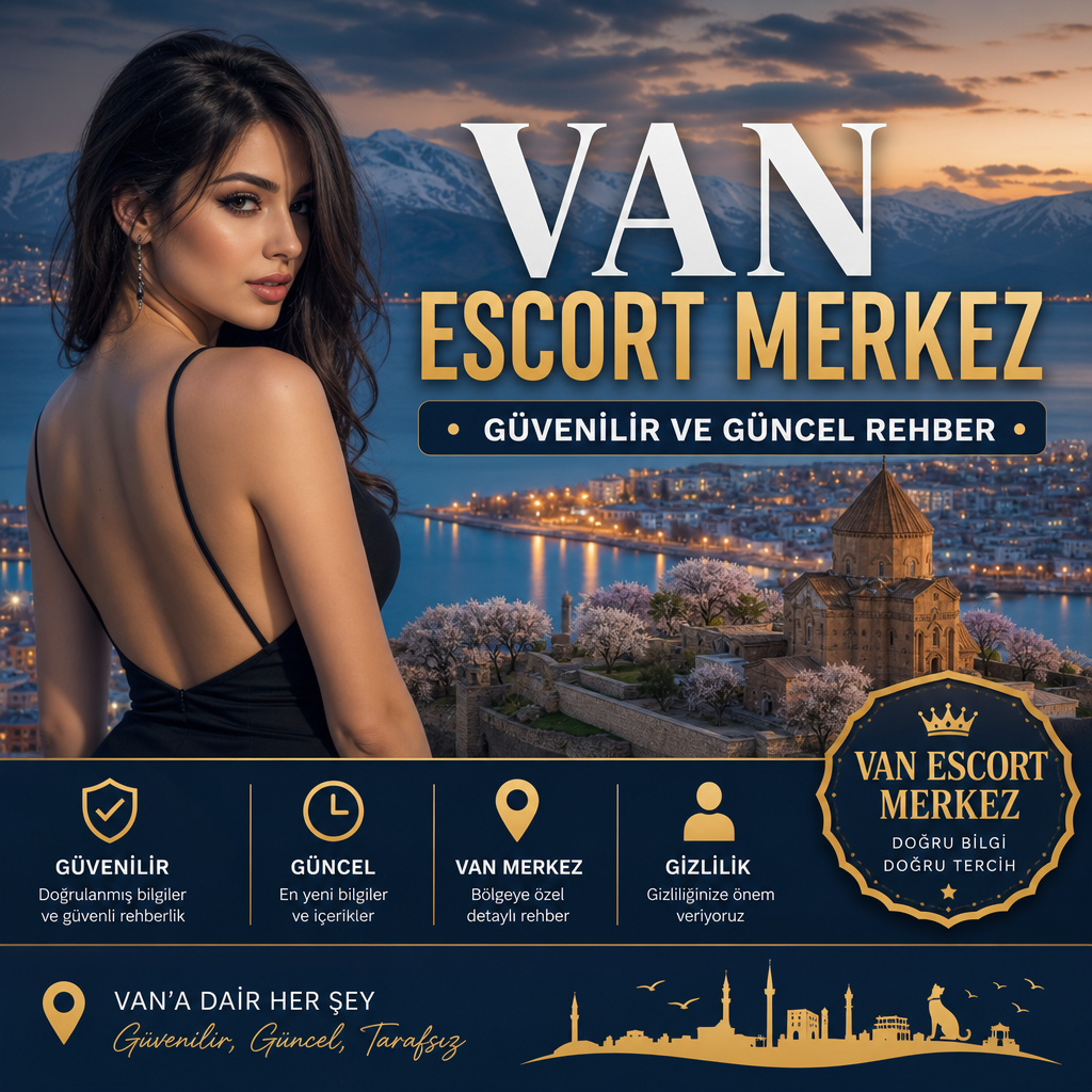 Van Escort Merkez rehberi, Van'da profesyonel eskort hizmetlerini tanıtan güncel kapak görseli