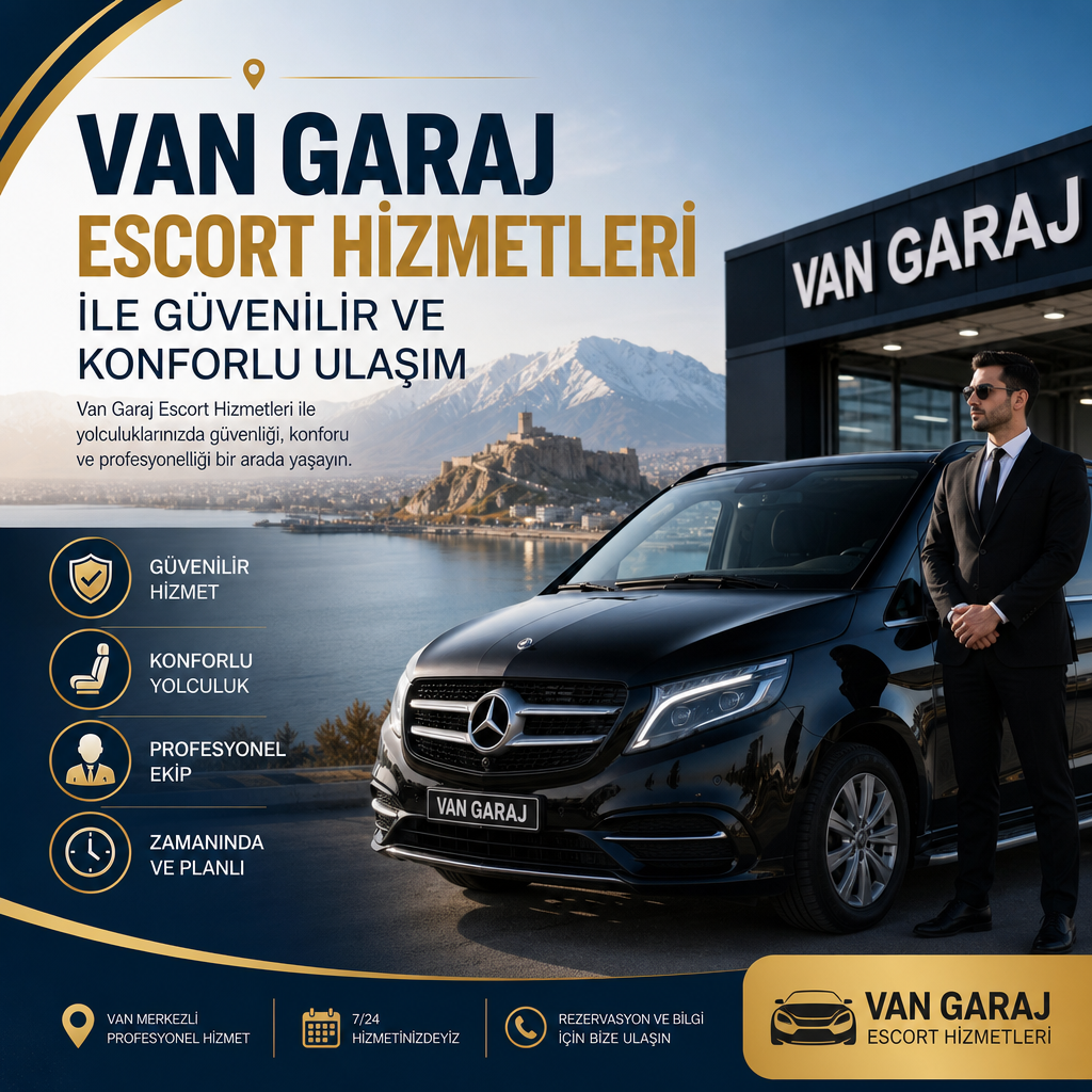 Van Garaj Escort Hizmetleri ile Van’da güvenilir ve konforlu profesyonel ulaşım hizmeti