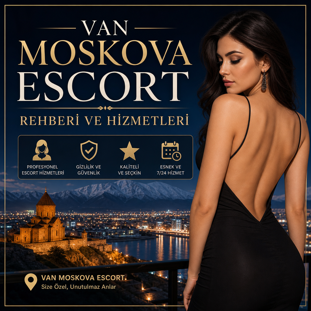 Van Moskova Escort rehberi ve profesyonel hizmetleri tanıtan görsel